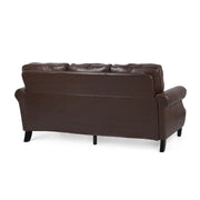 Contemporary 3 Seater Sofa With Nailhead Trim - R&R Furniture Gallery (Fountain Valley, CA)