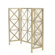 Margaret - 3 Panel Fireplace Screen Iron - R&R Furniture Gallery (Fountain Valley, CA)