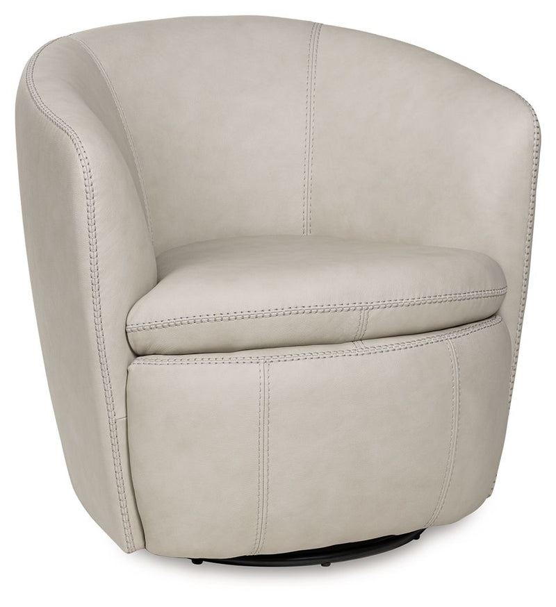 Kierreys - Swivel Chair - R&R Furniture Gallery (Fountain Valley, CA)