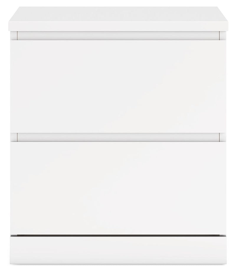 Onita - Two Drawer Night Stand - R&R Furniture Gallery (Fountain Valley, CA)