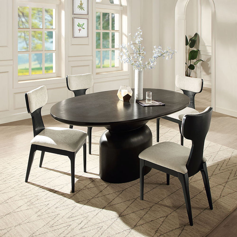 Marioly - Dining Table - Ash Black - R&R Furniture Gallery (Fountain Valley, CA)