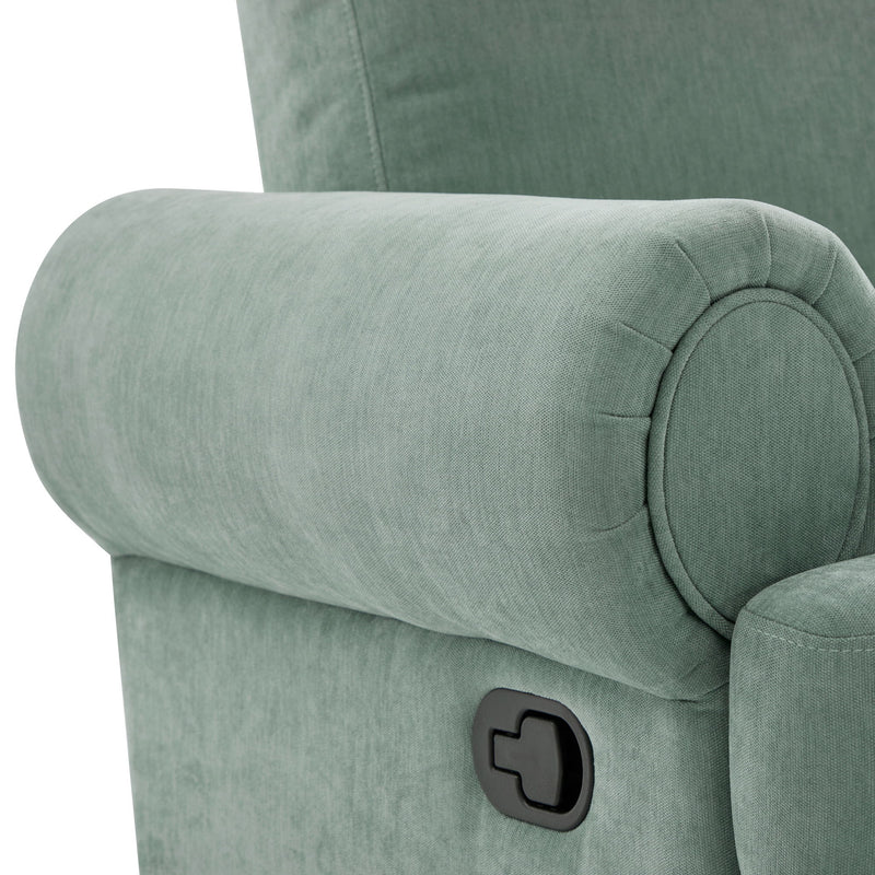 Manual Swivel Recliner Rocker Chair With Adjustable Backrest - R&R Furniture Gallery (Fountain Valley, CA)