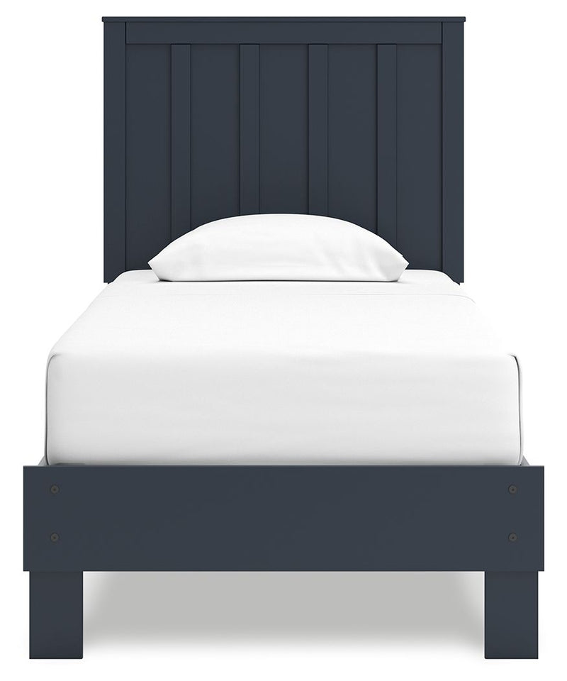Simmenfort - Platform Bed With Panel Headboard - R&R Furniture Gallery (Fountain Valley, CA)