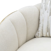 Scotts Square - Matching Chair - Cornsilk / Light Champagne - R&R Furniture Gallery (Fountain Valley, CA)
