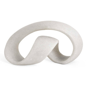Knot Now - Sculpture - White