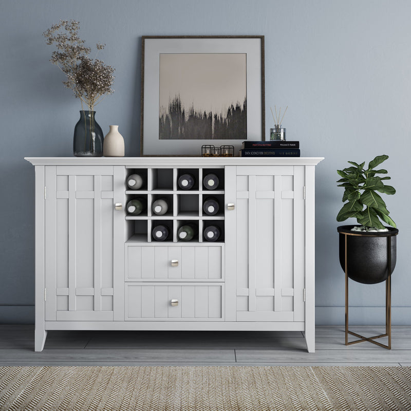 Bedford - Sideboard Buffet And Wine Rack - R&R Furniture Gallery (Fountain Valley, CA)