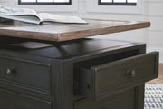 Tyler Creek - Lift Top Cocktail Table - Grayish Brown / Black - R&R Furniture Gallery (Fountain Valley, CA)