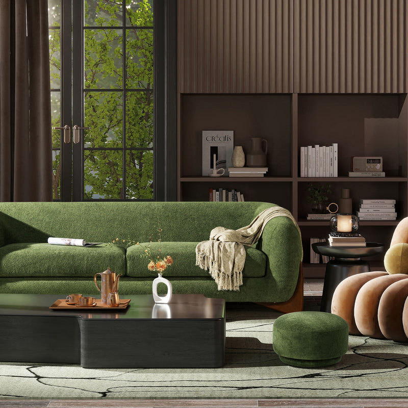 Fuji - Mushroom Footstool Ottoman - R&R Furniture Gallery (Fountain Valley, CA)