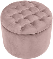 Queen - Velvet Storage Ottoman - R&R Furniture Gallery (Fountain Valley, CA)