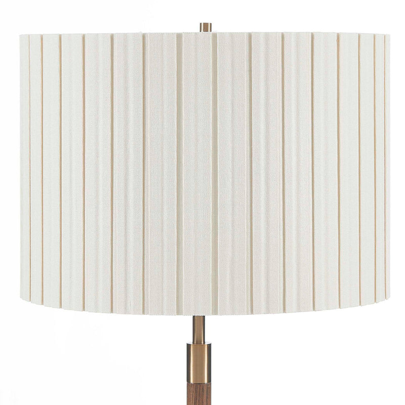 Iliana - Wood Table Lamp - Brass,Gold,Woodtone