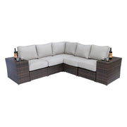 Modern Rattan Wicker Seating Group With Cushions - R&R Furniture Gallery (Fountain Valley, CA)