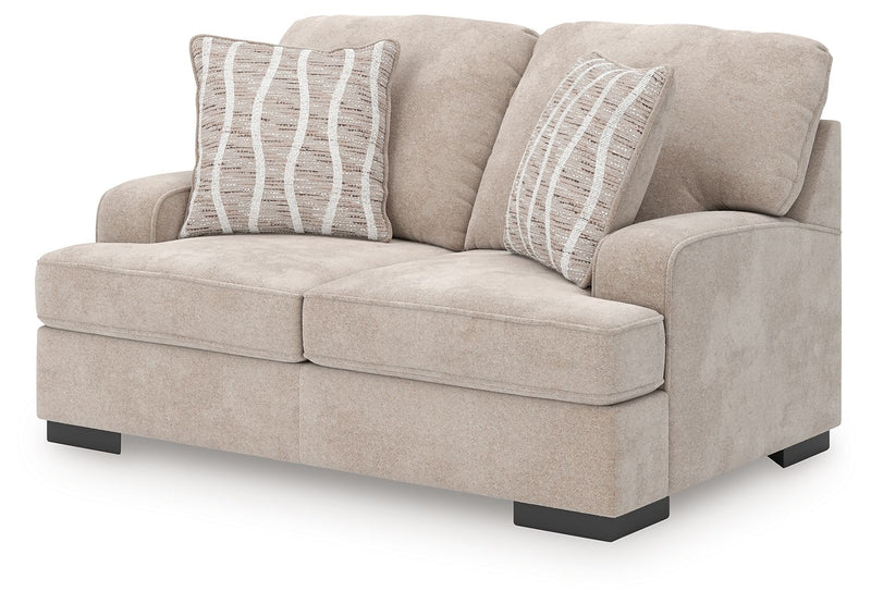 High Profile - Loveseat - Taupe - R&R Furniture Gallery (Fountain Valley, CA)