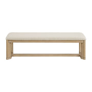 Upholstered Dining Bench - Brown - R&R Furniture Gallery (Fountain Valley, CA)