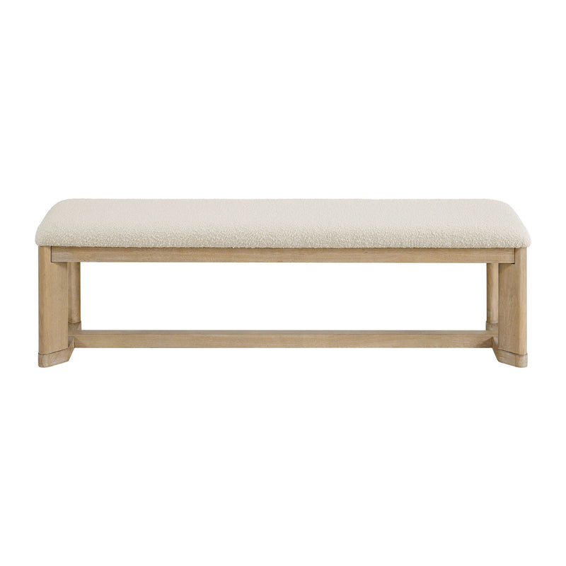Upholstered Dining Bench - Brown - R&R Furniture Gallery (Fountain Valley, CA)