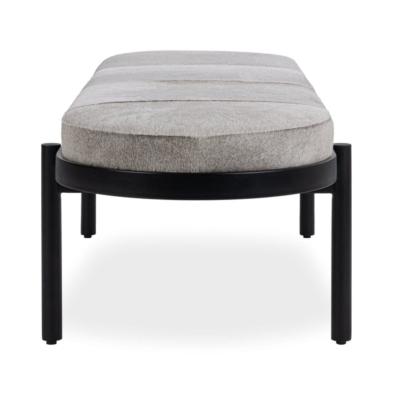 Evelyn - Accent Bench - Sparrow Gray - R&R Furniture Gallery (Fountain Valley, CA)