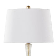 Pair of Lumi Source Jenny contemporary table lamps with sleek design and neutral shades, ideal for modern living spaces.