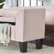 Mila - Ottoman Bench With Storage - R&R Furniture Gallery (Fountain Valley, CA)