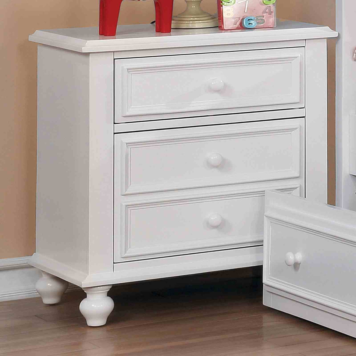 Olivia - Nightstand, White