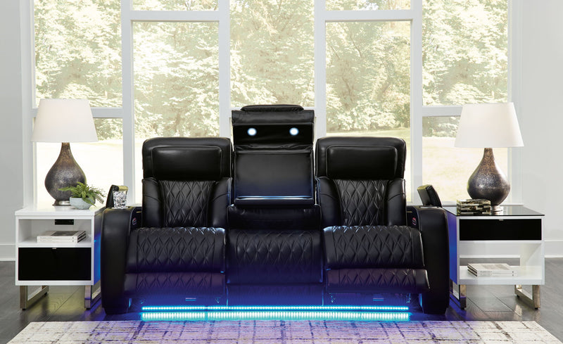 Boyington - Power Reclining Sofa With Adj Headrest - R&R Furniture Gallery (Fountain Valley, CA)