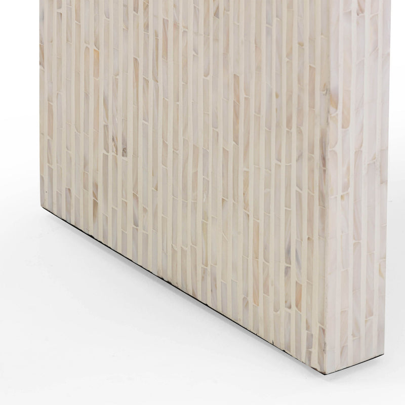 Opus - Console Table - Cream - R&R Furniture Gallery (Fountain Valley, CA)
