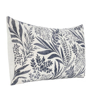 Cream-colored Villa Classics Mulberry accent pillow by Classic Home with a textured fabric and decorative design.