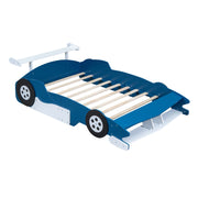 Race Car-Shaped Platform Bed With Wheels - R&R Furniture Gallery (Fountain Valley, CA)