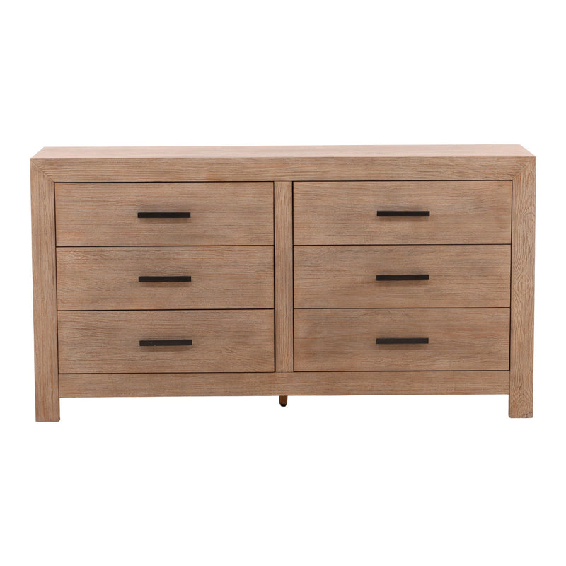 Emmalyn - Dresser - Light Warm Wash And Black