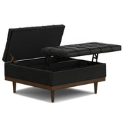 Mariah - Upholstered Lift Top Table Storage Ottoman - R&R Furniture Gallery (Fountain Valley, CA)