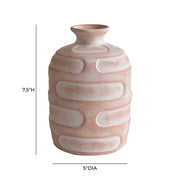 Earthenware - Retro Vase - Terracotta - R&R Furniture Gallery (Fountain Valley, CA)