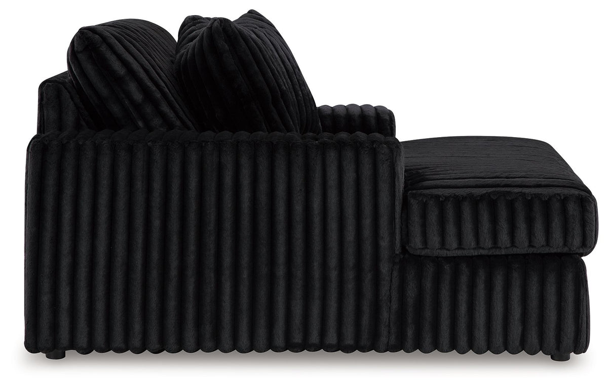 Midnight-Madness - Oversized Chaise - R&R Furniture Gallery (Fountain Valley, CA)