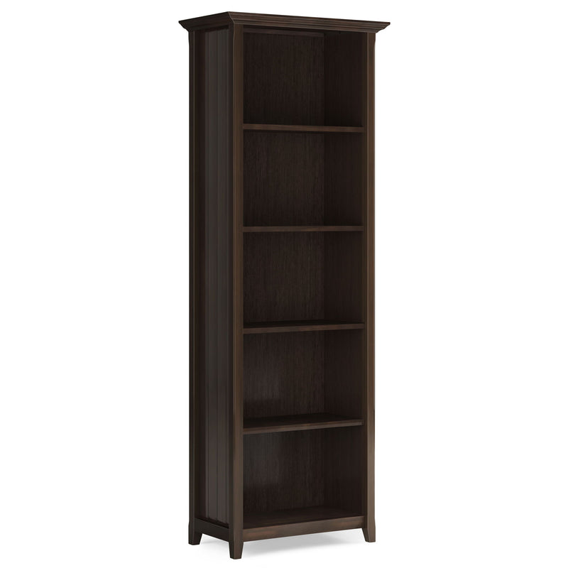 Acadian - 5 Shelf Bookcase, Handcrafted - R&R Furniture Gallery (Fountain Valley, CA)