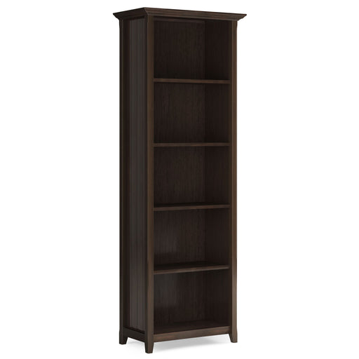 Acadian - 5 Shelf Bookcase, Handcrafted - R&R Furniture Gallery (Fountain Valley, CA)