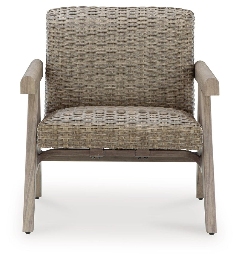 Cliff Trails - Rocking Lounge Chair - Beige - R&R Furniture Gallery (Fountain Valley, CA)