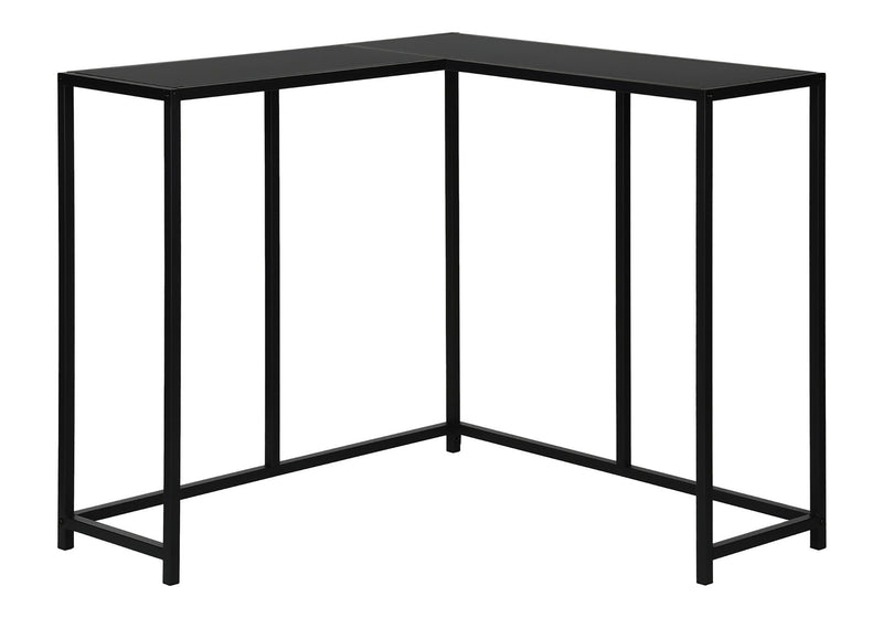 Corner Accent Console Table For Entryway, Contemporary & Modern - Black - R&R Furniture Gallery (Fountain Valley, CA)