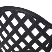 Bono Metal Bistro Set - Black - R&R Furniture Gallery (Fountain Valley, CA)