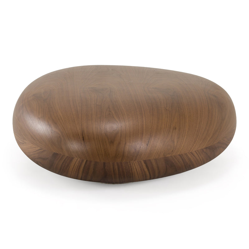 Fendi - Modern Walnut Coffee Table — view 3