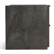 Ferrara - Modern Volcano Oxide Grey Nightstand — view 2