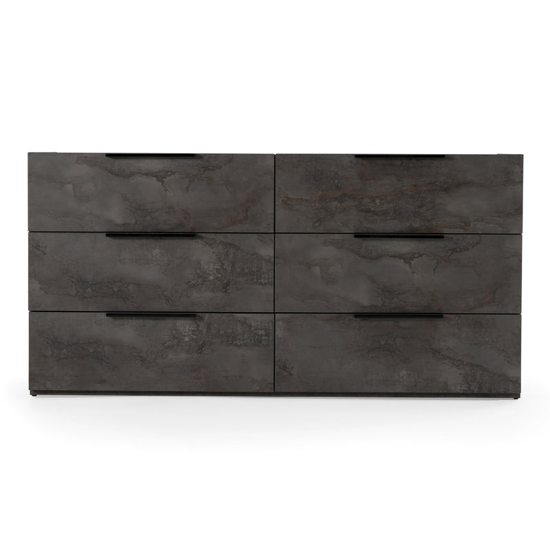 Ferrara - Modern Volcano Oxide Grey Dresser