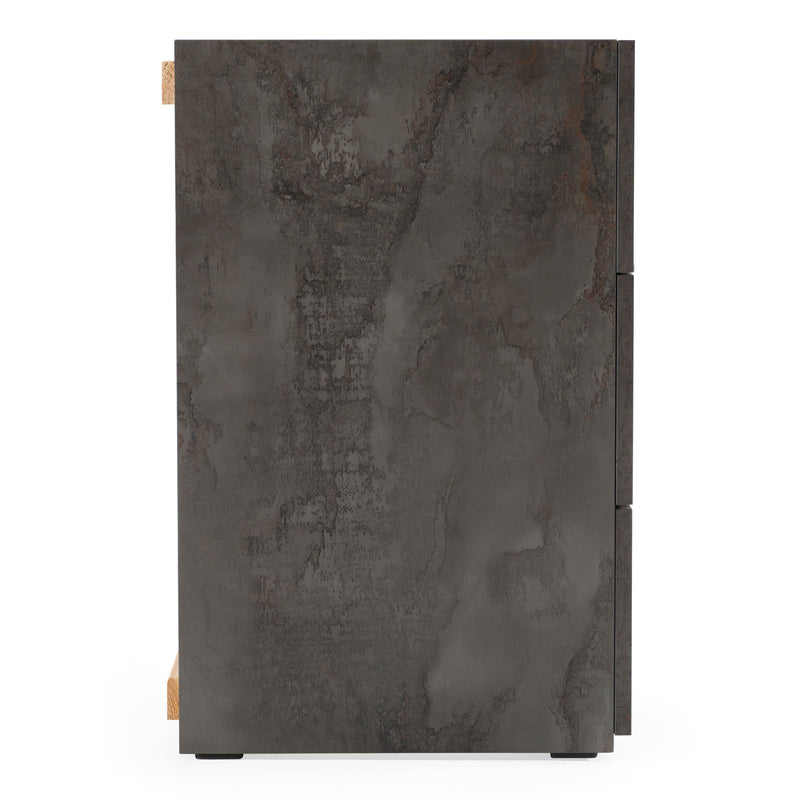 Ferrara - Modern Volcano Oxide Grey Dresser — view 3