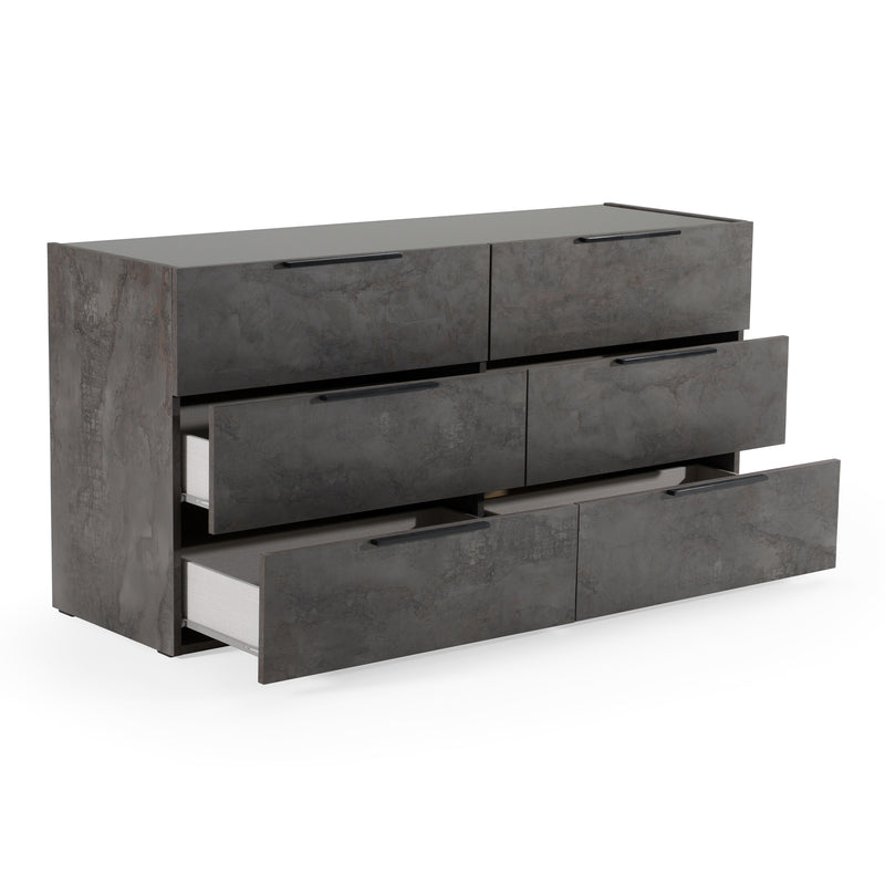 Ferrara - Modern Volcano Oxide Grey Dresser — view 5