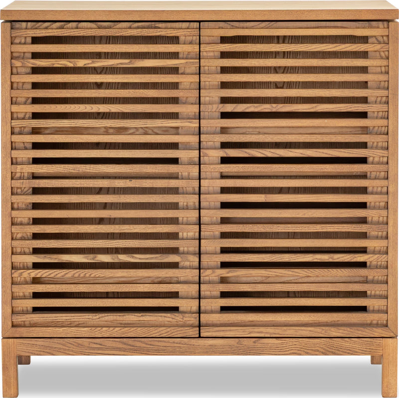 Tanner Bar Cabinet - Flaxen
