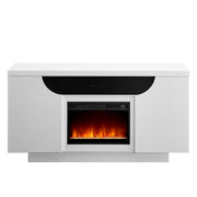 Alessia - Electric Fireplace With Multi Color LED And Flame Settings - R&R Furniture Gallery (Fountain Valley, CA)
