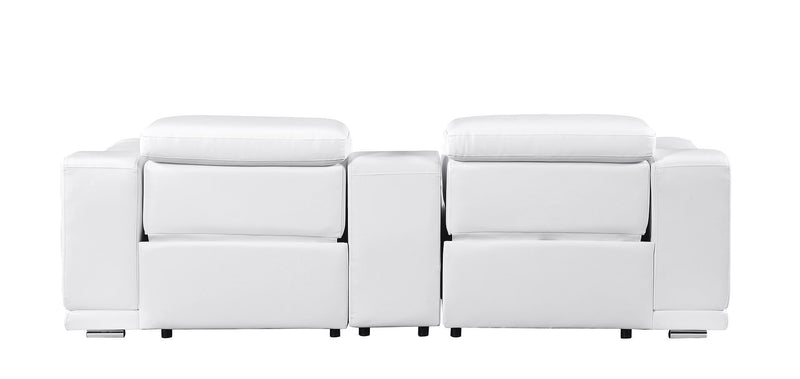 9762 - 3-Piece Modular Power Reclining Console Loveseat With 2 Power Recliners In