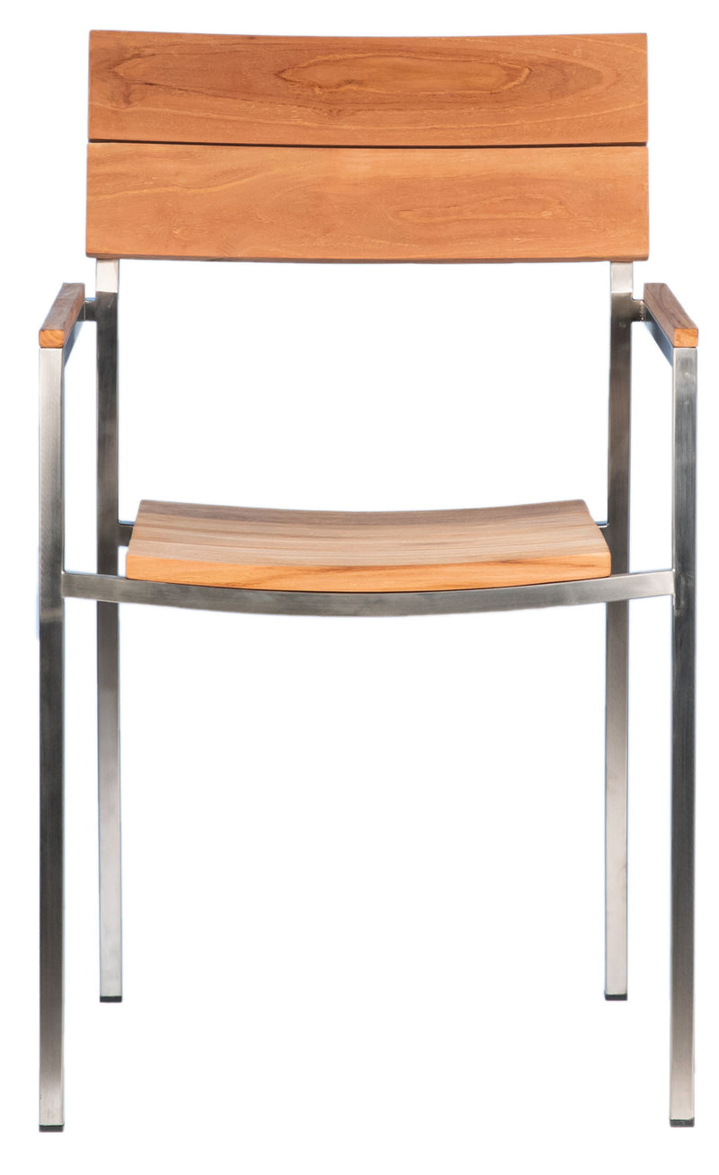 Herbert - Outdoor Dining Chair - Natural Rustic