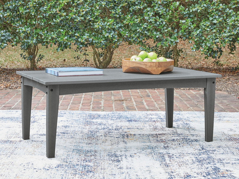 Cove Beach - Rectangular Cocktail Table - Gray - R&R Furniture Gallery (Fountain Valley, CA)