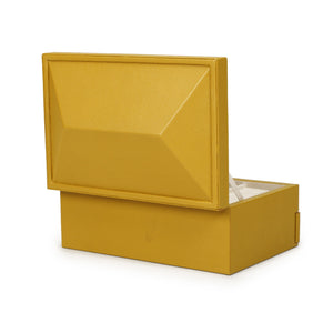Knox - Vegan Leather Contract-Grade Jewelry Box - Mustard Yellow - R&R Furniture Gallery (Fountain Valley, CA)