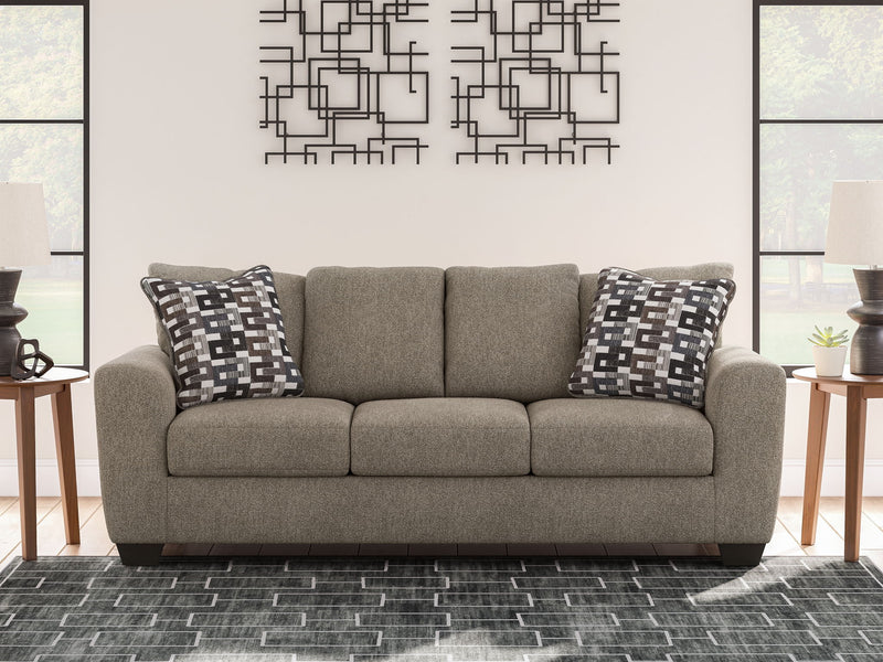 Triston-Peaks - Queen Sofa Sleeper - Suede - R&R Furniture Gallery (Fountain Valley, CA)