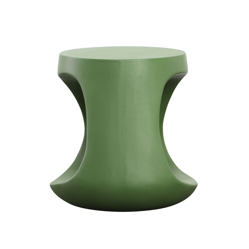 Owens - Outdoor Side Table - Olive Green
