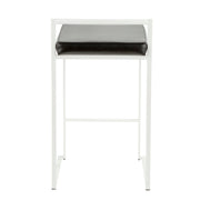 Lumi Source Fuji Simple Elegance contemporary stackable counter stool set with sleek design and modern finish.