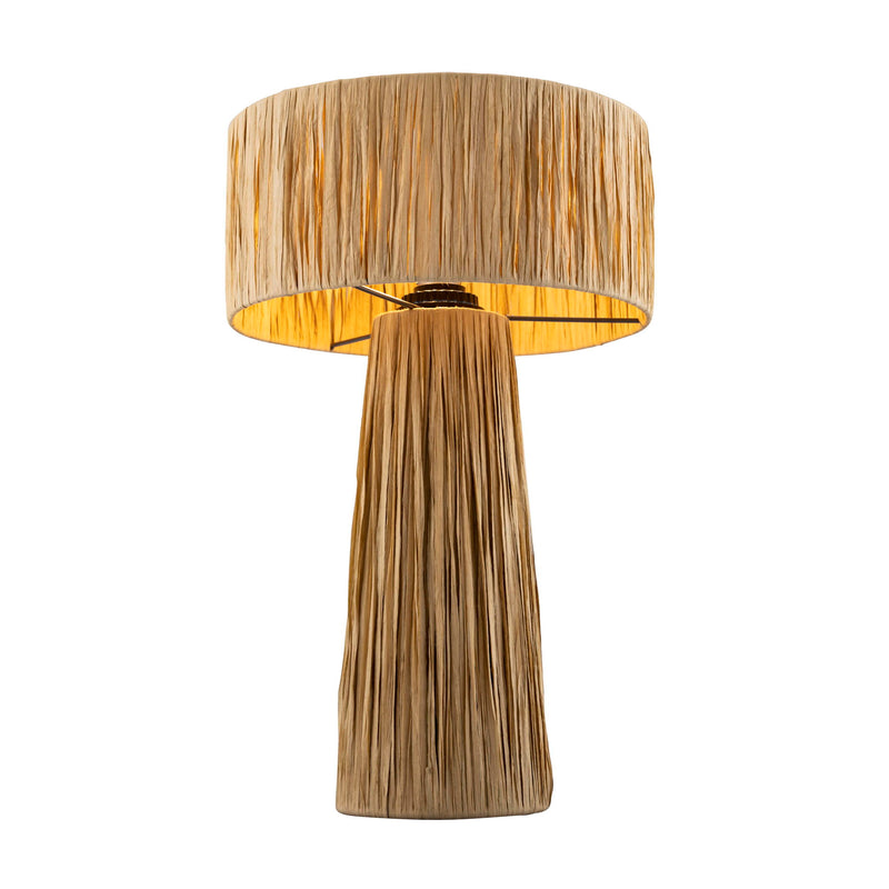 Shelby - Rafia Table Lamp - R&R Furniture Gallery (Fountain Valley, CA)